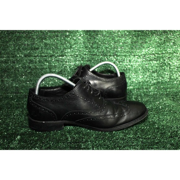 Cole Haan Williams Wingtip Oxford Mens 10 M Black Leather Dress Shoes C12209 main image 9